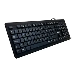 TEROS - Teclado TE-4065N Sellado A Prueba de Agua IPX7 USB Negro