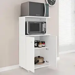 OFIDEAS - Mueble De Cocina Multiuso Sienna Blanco