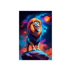 GENERICO - Diamond Painting Wild Lion 20x30cm