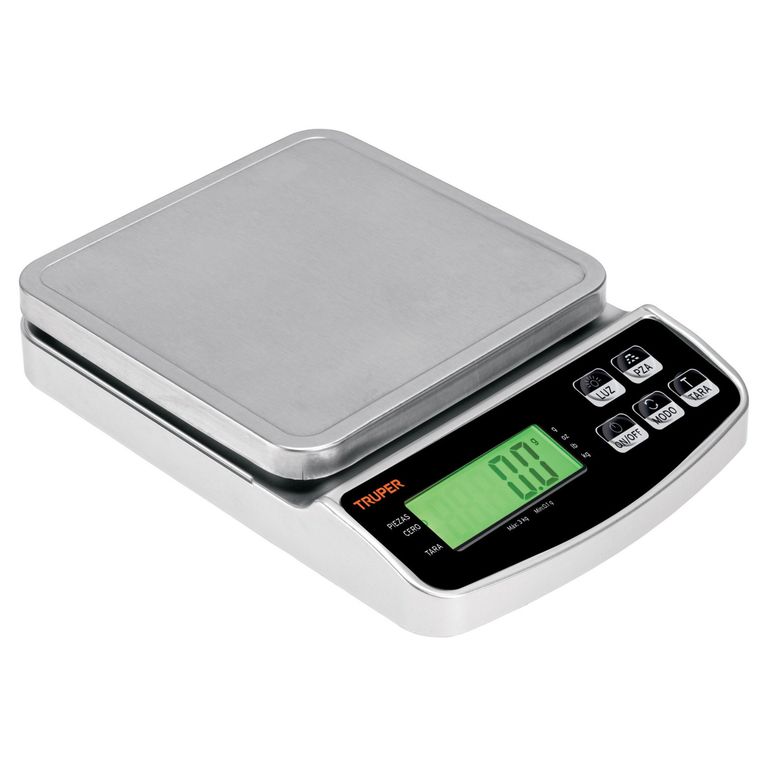 Balanza Báscula electrónica de precisión recargable 3kg dijital Truper
