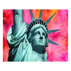 MAKA - DIAMOND PAINTING LIBERTY FIRST 40X50 CM