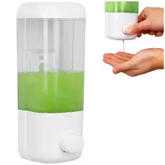 MINARI - Dispensador de Jabón Líquido Alcohol en Gel Blanco 500ml 15D