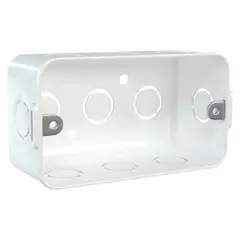 GENERICO - CAJA DE PASE RECTANGULAR PVC 34 x 10 UNID