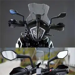 GENERICO - ESPEJO DUKE 200 COLOR NEGRO