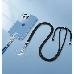 GENERICO - Protector antipérdida Universal de Tpu para iphone samsung