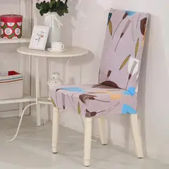 GENERICO - Funda de Sillas Pack 6und Diseño Rosa Multicolor