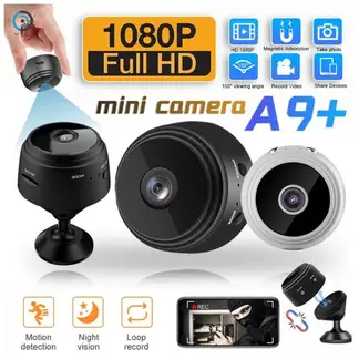 GENERICO - Camara Mini Espia HD Wifi Visión Nocturna con Sensor de Movimiento A9