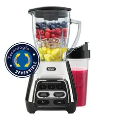 OSTER - Licuadora BLSTPYG1311NBG 1.5 Lt y Vaso Blend 700 Watts - Acero