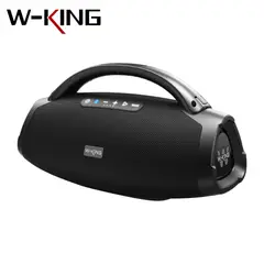 W KING - Parlante W-King X20 Negro Bluetooth 200W Hasta 24 Hrs App Customize EQ