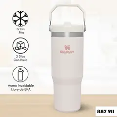 STANLEY - Flip Straw Tumbler Rose Quartz 887 Ml
