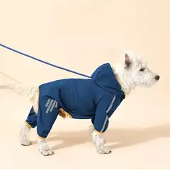 GENERICO - ENTERIZO IMPERMEABLE REFLECTANTE "BLUE" - TALLA 2