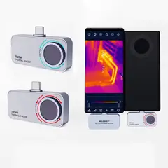 MILESEEY - Cámara térmica TR256i Detector de temperatura USB tipo C