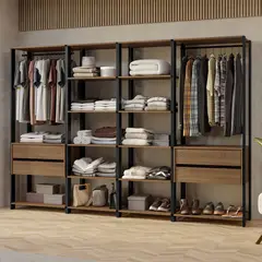 MADESA - Ropero Modulado Abierto Valencia 258 cm 02