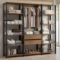 MADESA - Ropero Modulado Abierto Valencia 188 cm 01