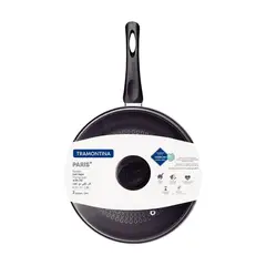 TRAMONTINA - Sartén Antiadh Negro Recta CTapa Paris 24