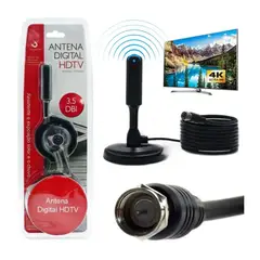 GENERICO - Antena Digital Para Tv - HDTV InternaExterna