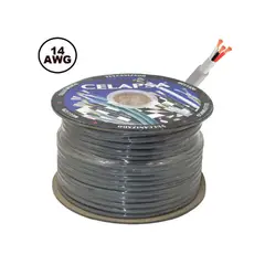GENERICO - Cable Vulcanizado Flexible Tripolar 14 AWG 100 Mts 3X14V-F CELAPSA