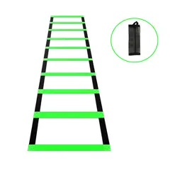 GENERICO - ESCALERA PARA AGILIDAD Y COORDINACIÓN CON PESO 10 PASOS MAS FUNDA