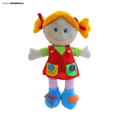 GENERICO - Juguete Didáctico Muñeca de Trapo Didáctica