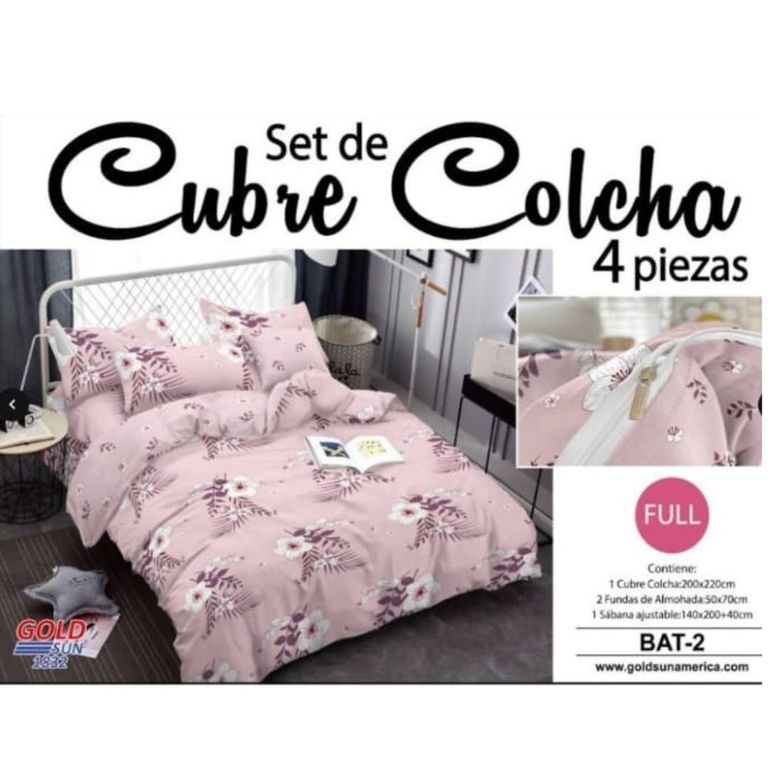 FUNDA DE PLUMÓN 100% ALGODÓN 2 PLZ