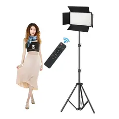 SEISA - Panel Led Fotografia Profesional Luz Calida Fria Iluminacion Video Transmision Live