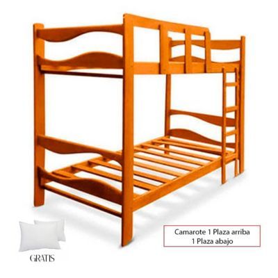 Camarote 1 Plaza Arriba y 1 Plazas Abajo + Gratis Almohada