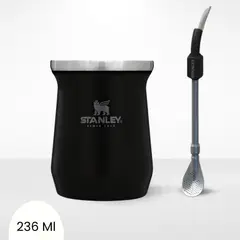 STANLEY - Combo de Matero y Bombilla Stanley Negro