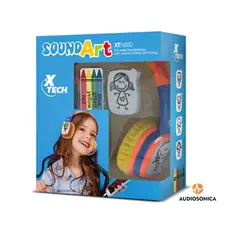 XTECH - Audifonos Para Niños ConCable Sound Art - Naranja