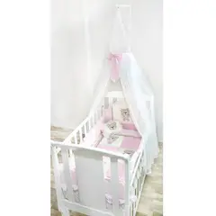 BABY MERINOS - Dosel para cuna - Rosado