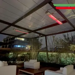 ALFANO - Estufa de pared c/ control remoto 3000 w