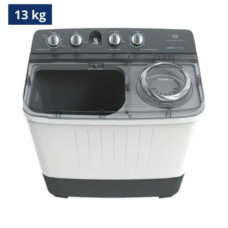 Lavadora Semi-Automática Wwtm13m2xsww Superior 13 Kg Westinghouse