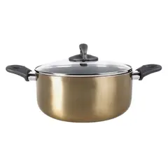 OSTER - Olla 25CM Antiadherente Herscher de 4.7L Gold 136801 02
