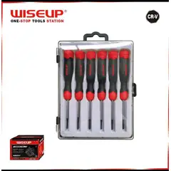 GENERICO - JUEGO SET DE DESTORNILLADORES 6 PCS WISEUP