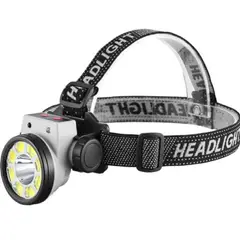 SEISA - Linterna de Cabeza LED con Sensor 5 Modos Linterna Frontal