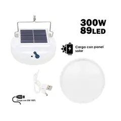 OPALUX - Lámpara Portátil Recargable LED 300W OP-FD300W