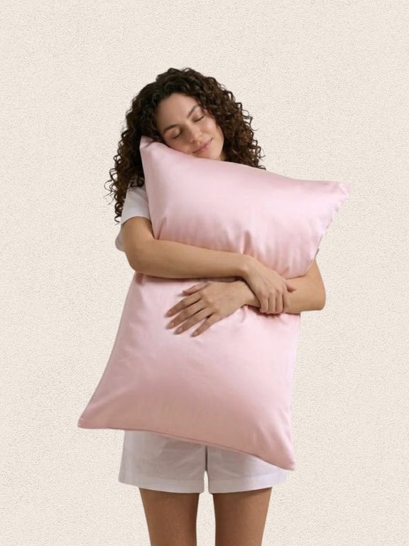 Funda de almohada de seda