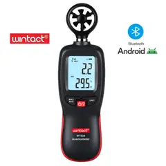 OEM - Anemómetro PRO Medidor de Velocidad de Viento Bluetooth WINTACT WT82B