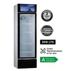BORD - VITRINA EXHIBIDORA 309LT ILLUMINACION LED EX309-M
