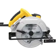 STANLEY - Sierra Circular 7 1/4" (184mm) 1600W Corte en 90° 65mm SC16-B2