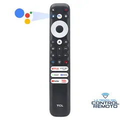 TCL - Control Remoto Original TCL RC902V con Comando de Voz para Smart TV