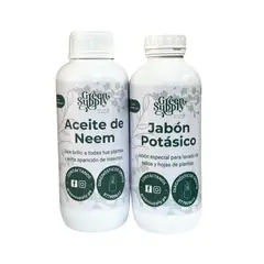 GENERICO - Pack Limpieza 1lt  Pet Friendly - Jabón Potásico y Aceite de Neem