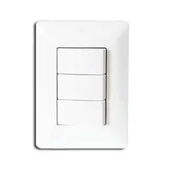 OPALUX - Interruptor Triple Unipolar BM1301