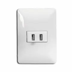 OPALUX - Toma USB Doble BM1116