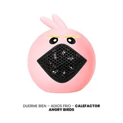 IMPORTADO MC - CALEFACTOR ANGRY BIRDS ROSADO