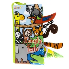 GENERICO - Libro de Tela con Colita - Jungla