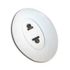 OPALUX - Tomacorriente Simple Universal 2 Polos OP-VT56
