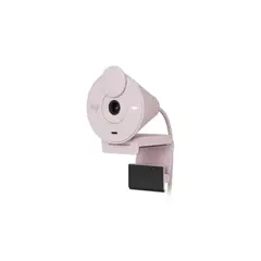 LOGITECH - Cámara BRIO 300 FHD 1080P USB-C Rosa