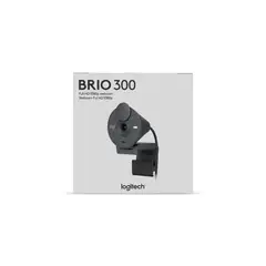 LOGITECH - CAMARA BRIO 300 FHD 1080P USB-C BLACK