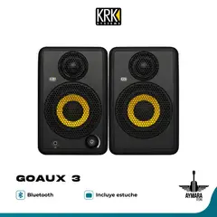 KRK - GoAUX 3 Monitores de Estudio Portátiles