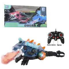 GENERICO - Robot Dinosaurio Smoking a Bateria Recargable -Azul